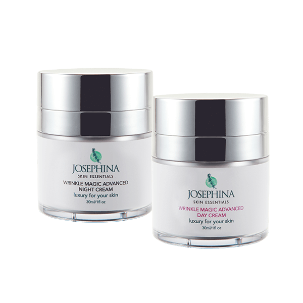 wrinkle magic duo day and night moisturisers from josephina skin essentials
